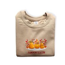 Load image into Gallery viewer, Pumpkin Season Baby &amp; Children&#39;s Jumper • MADE TO ORDER • Kids Sweatshirt •
