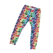 Load image into Gallery viewer, Rainbow Heart Baby &amp; Child Leggings • READY TO SHIP • Kids •
