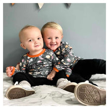 Load image into Gallery viewer, Autumn Pumpkins Baby &amp; Children&#39;s Jumper • READY TO SHIP • 12-18 Months •
