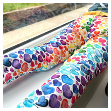 Load image into Gallery viewer, Rainbow Heart Baby &amp; Child Leggings • READY TO SHIP • Kids •
