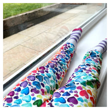 Load image into Gallery viewer, Rainbow Heart Baby &amp; Child Leggings • READY TO SHIP • Kids •
