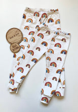 Load image into Gallery viewer, Autumn Rainbows Baby &amp; Children&#39;s Leggings • ORGANIC • MADE TO ORDER • Kids Leggings •
