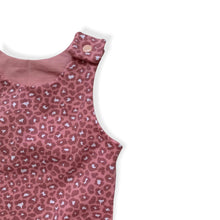 Load image into Gallery viewer, Pink Leopard Print Baby &amp; Children&#39;s Romper • MADE TO ORDER • Kids Romper •
