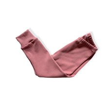 Load image into Gallery viewer, Dusty Pink Ribbed Baby &amp; Child&#39;s Leggings • READY TO SHIP • Kids • 18-24 Months •
