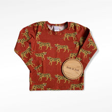 Load image into Gallery viewer, Rusty Leopards Baby &amp; Children&#39;s Long Sleeved Top • ORGANIC • MADE TO ORDER • Kids Tee •
