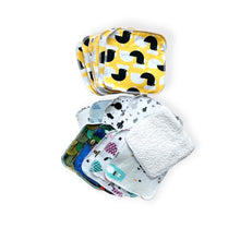 Load image into Gallery viewer, Reusable Wipes • Assorted Colours • READY TO SHIP • Baby &amp; Children&#39;s •
