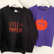 Load image into Gallery viewer, Little Pumpkin Baby &amp; Children&#39;s Sweatshirt • MADE TO ORDER •
