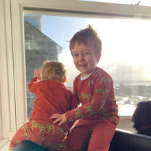 Load image into Gallery viewer, Rusty Leopards Baby &amp; Children&#39;s Long Sleeved Top • ORGANIC • MADE TO ORDER • Kids Tee •
