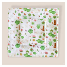 Load image into Gallery viewer, Muslin Square Cloth • River Life • READY TO SHIP • Baby Accessories •
