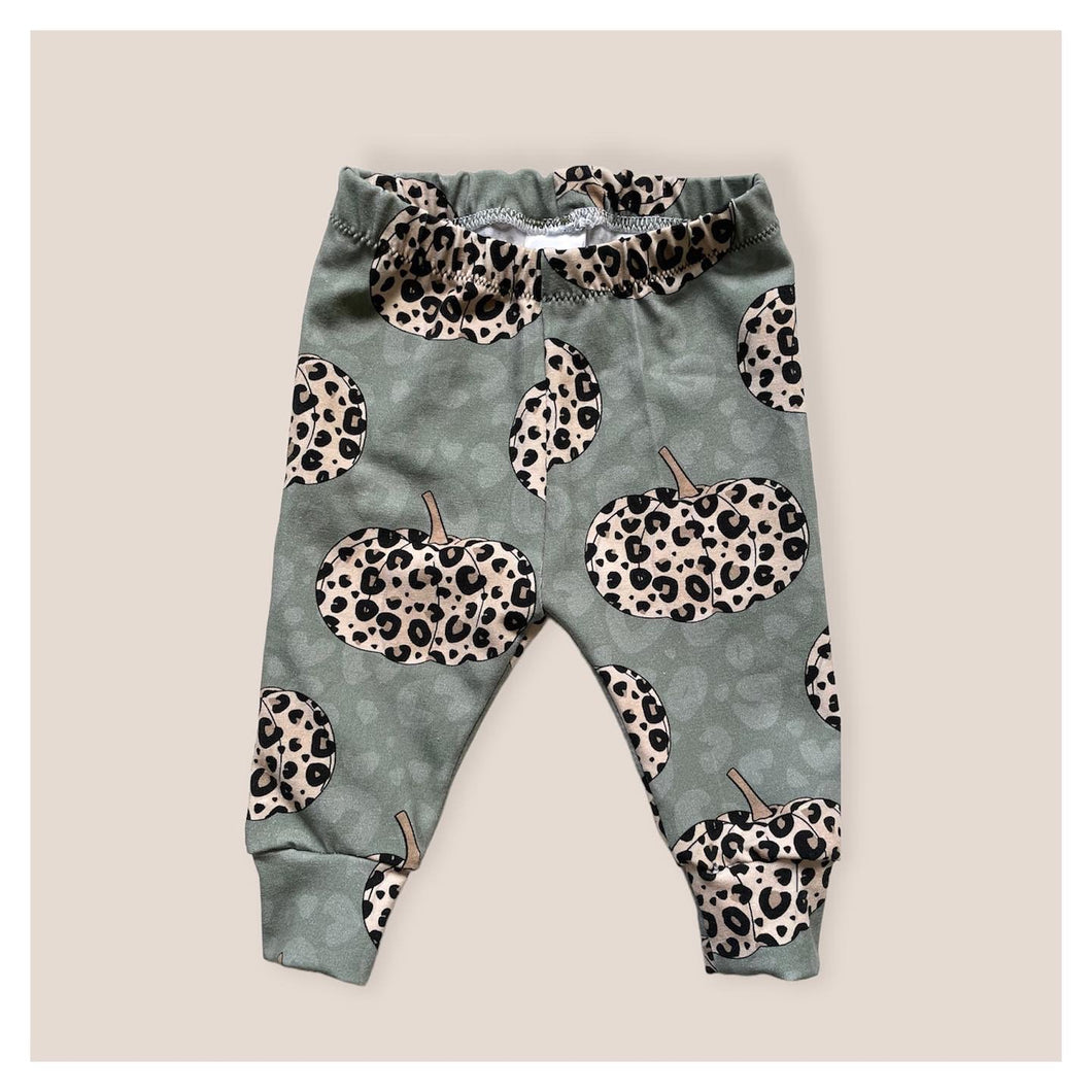 Sage Pumpkins Baby & Children's Leggings • READY TO SHIP • Kids •