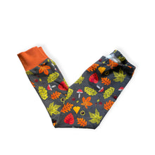 Load image into Gallery viewer, Autumn Leaves Baby &amp; Children&#39;s Leggings • READY TO SHIP • Kids •
