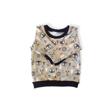 Load image into Gallery viewer, Grey Bears &amp; Teepees Baby &amp; Children&#39;s Lightweight Jumper • MADE to ORDER • Kids Jumper •
