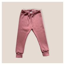 Load image into Gallery viewer, Dusty Pink Ribbed Baby &amp; Child&#39;s Leggings • READY TO SHIP • Kids • 18-24 Months •
