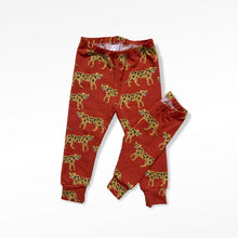 Load image into Gallery viewer, Rusty Leopard Baby &amp; Children&#39;s Leggings • ORGANIC • MADE TO ORDER • Kids •
