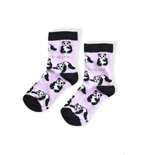 Load image into Gallery viewer, &#39;Save The Pandas&#39; Bamboo Socks for Kids • READY TO SHIP •
