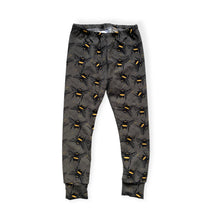 Load image into Gallery viewer, Grey Bees Baby and Children&#39;s Leggings • READY TO SHIP • Kids •
