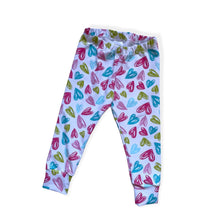 Load image into Gallery viewer, Pastel Hearts Baby &amp; Children&#39;s Leggings • READY TO SHIP • Kids •
