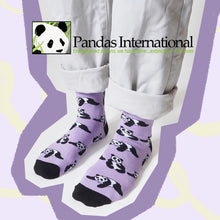 Load image into Gallery viewer, &#39;Save The Pandas&#39; Bamboo Socks for Kids • READY TO SHIP •
