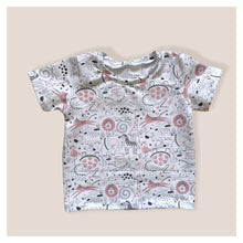 Load image into Gallery viewer, Pink Safari Animals T-Shirt • MADE TO ORDER •
