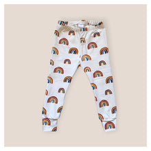 Load image into Gallery viewer, Autumn Rainbows Baby &amp; Children&#39;s Leggings • ORGANIC • MADE TO ORDER • Kids Leggings •
