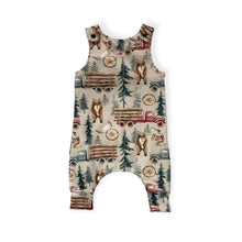 Load image into Gallery viewer, Bears &amp; Trucks Baby &amp; Children&#39;s Romper • READY TO SHIP • Kids •
