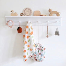 Load image into Gallery viewer, Muslin Square Cloth • Oranges • READY TO SHIP • Baby Accessories •
