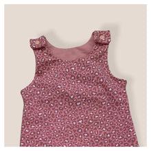 Load image into Gallery viewer, Pink Leopard Print Baby &amp; Children&#39;s Romper • MADE TO ORDER • Kids Romper •
