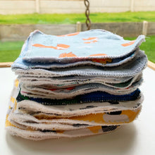 Load image into Gallery viewer, Reusable Wipes • Assorted Colours • READY TO SHIP • Baby &amp; Children&#39;s •
