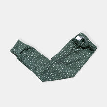 Load image into Gallery viewer, Dusty Green Spotty Baby &amp; Children&#39;s Leggings • MADE TO ORDER • Kids Leggings •
