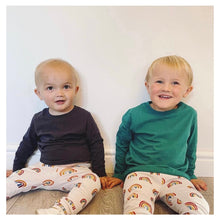 Load image into Gallery viewer, Autumn Rainbows Baby &amp; Children&#39;s Leggings • ORGANIC • MADE TO ORDER • Kids Leggings •
